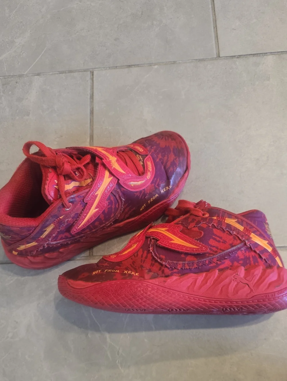 Boys Puma Mb.05 Crowd Surf Lamelo Basketball Shoes